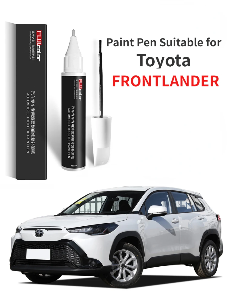 

Paint Pen Suitable for Toyota FRONTLANDER Paint Fixer Platinum Pearl White Ink Crystal Black Special Car Supplies Car Paint pen