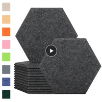 sound proof acoustic panel 6pcs studio sound absorbing panels noise insulation for ktv soundproof wall panels home accessories