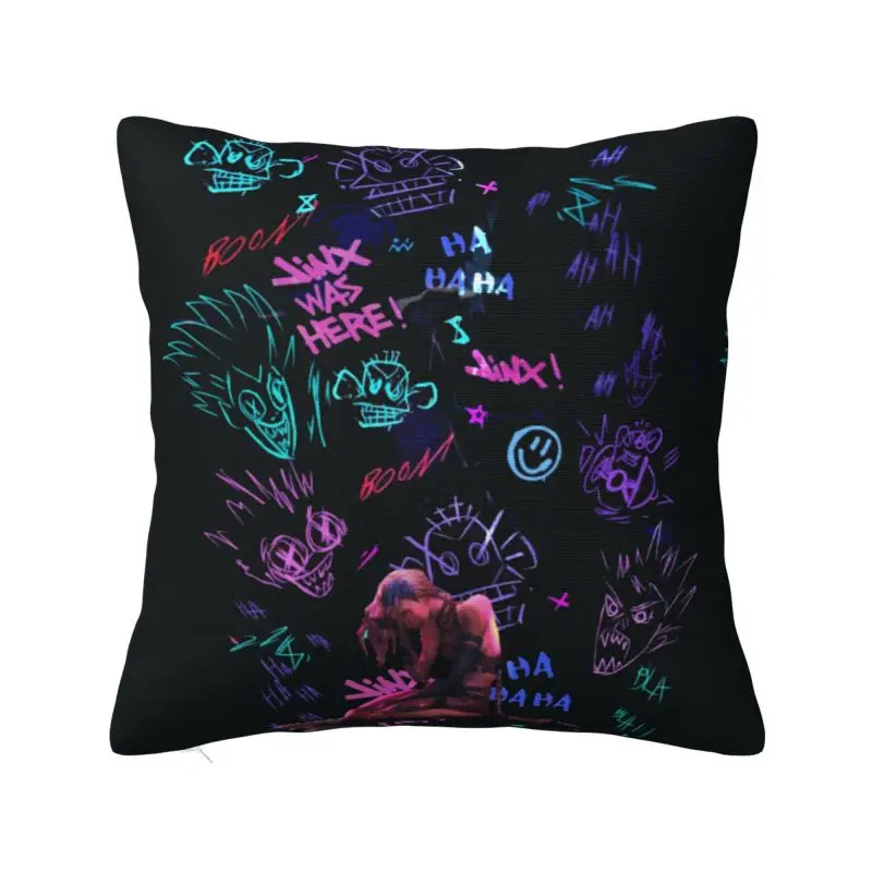 Чехол для подушки с рисунком Jinx Monkey Arcane чехол дивана домашний декор квадратная