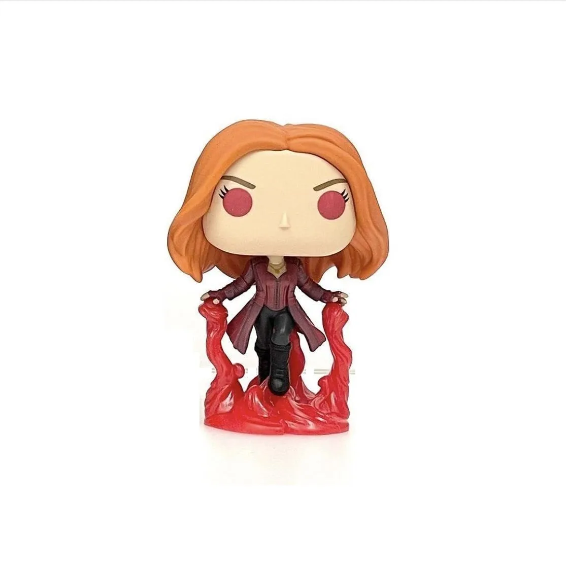 

Anime Marvel Avengers Scarlet Witch 855# Vinyl Doll Figure Collection Model Toys 10cm