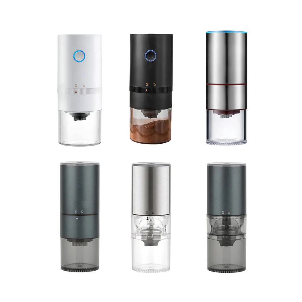 

Электрическая кофемолка, портативный аппарат для приготовления эспрессо, USB-зарядка, для дома и путешествий