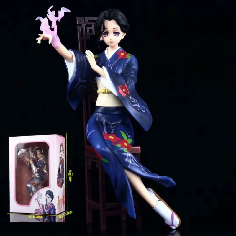 Новый Demon Slayer 23 см Аниме Фигурка Gk Tamayo Фигурки Fire On Chair девушки Статуя из ПВХ