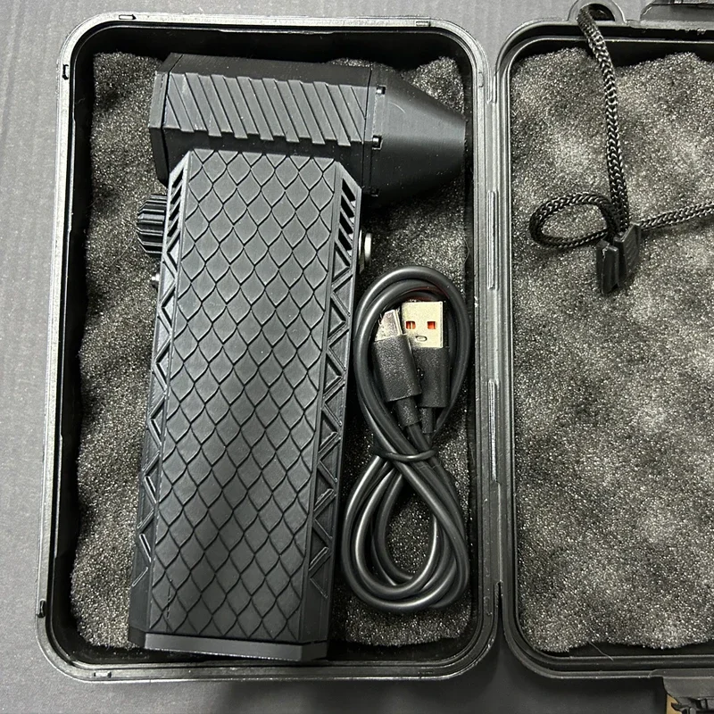 Мощная мини-воздуходувка турбореактивный вентилятор скорость ветра 110000 быстрая