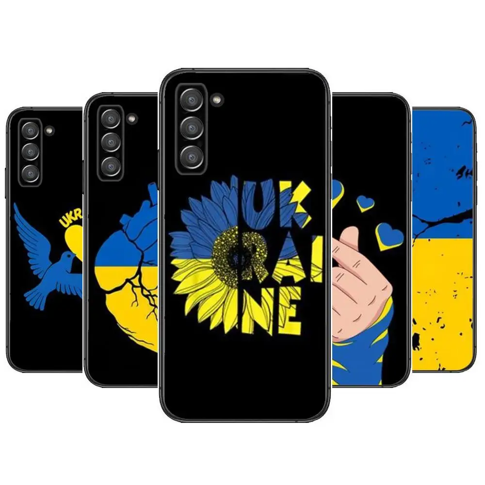 

Ukraine Flag Phone cover hull For SamSung Galaxy s6 s7 S8 S9 S10E S20 S21 S5 S30 Plus S20 fe 5G Lite Ultra Edge