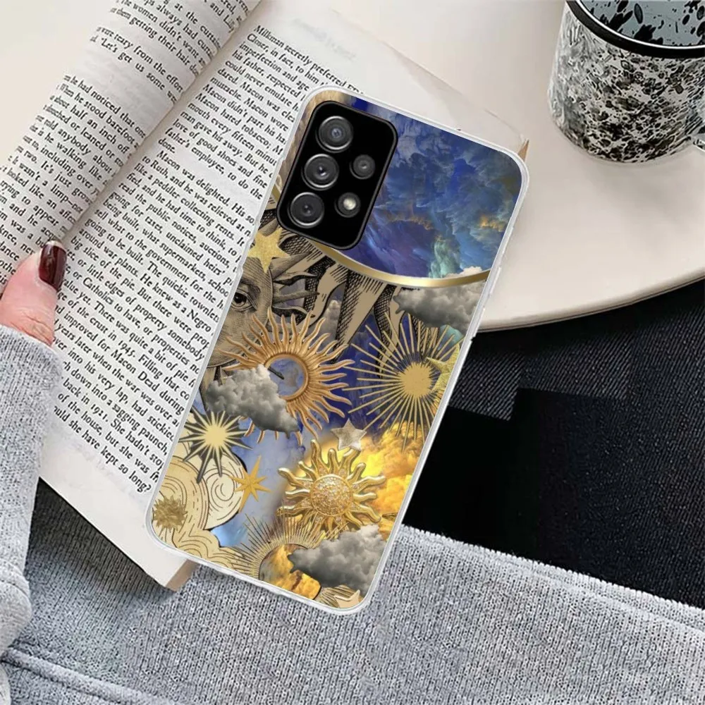 Астрологическое гадания Чехол для мобильного телефона Samsung Galaxy S23 S22 S21 Plus Ultra A12 A32
