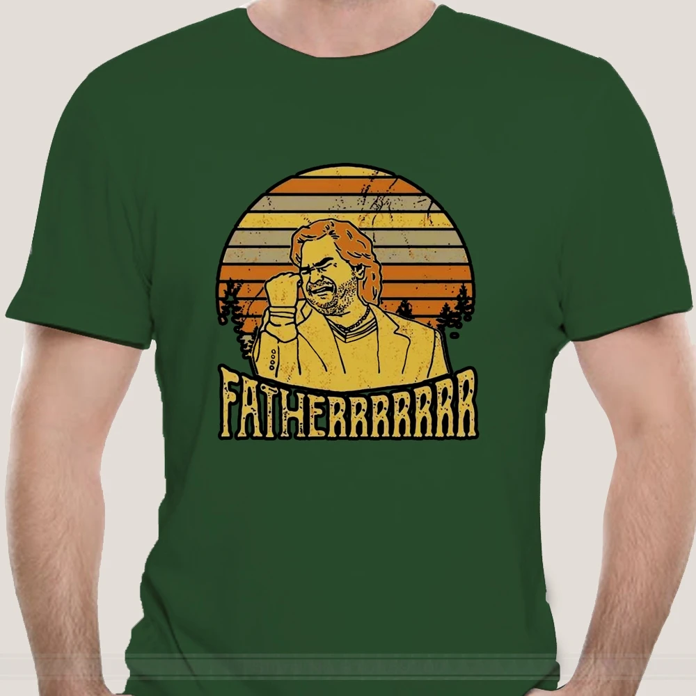 

cotton tshirt men summer fashion t-shirt euro size The Sunset Matt Berry Fatherrrrr Shirt