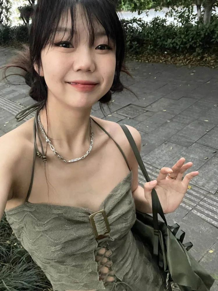 

Женский комплект из 2 предметов, короткий топ с высокой талией и длинная юбка в стиле Харадзюку