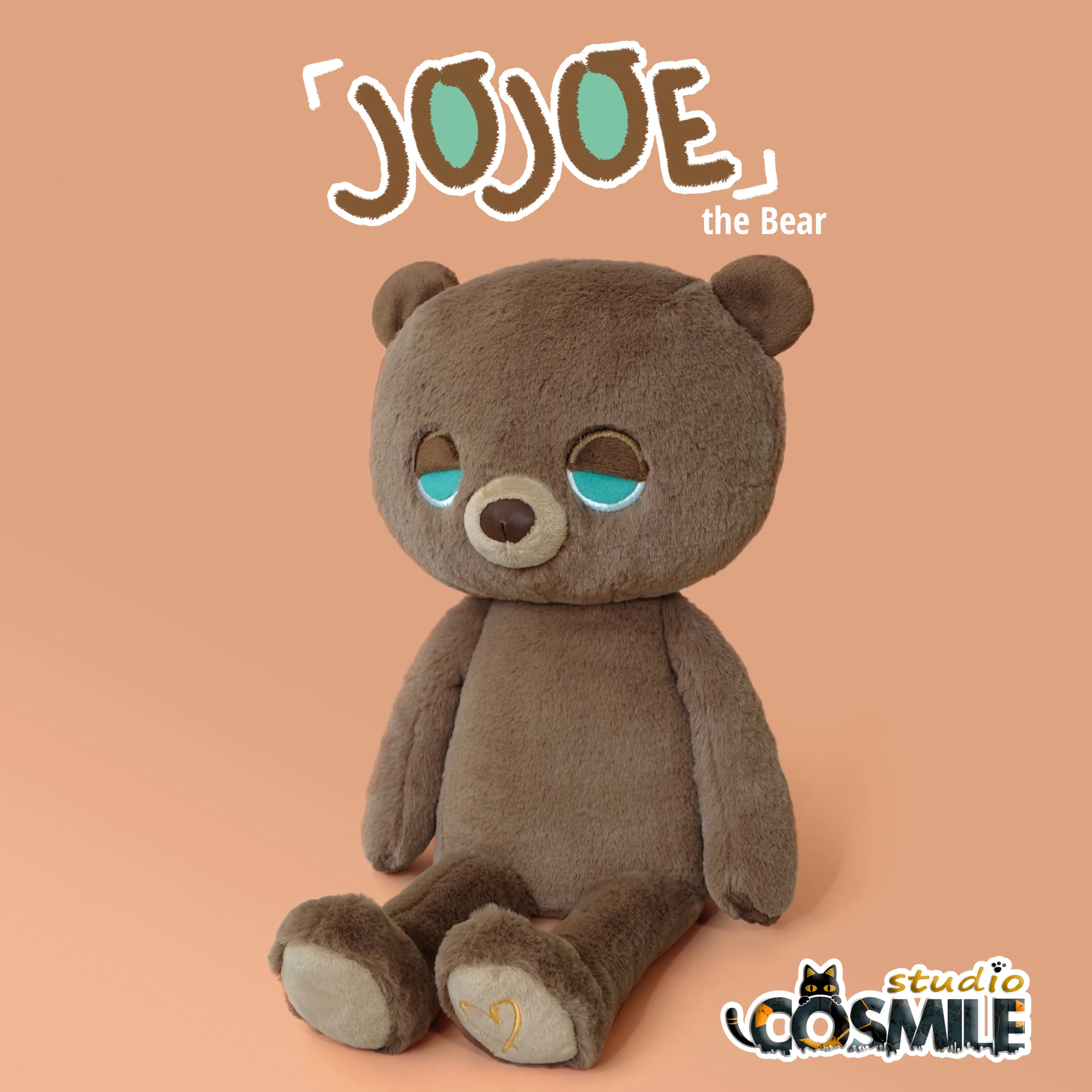

Cosmile Bear Animal Plushie Stuffed 37cm Toy Plush Doll Body Toy Halloween Cosplay Prop Cute Christmas Gift DD Sa
