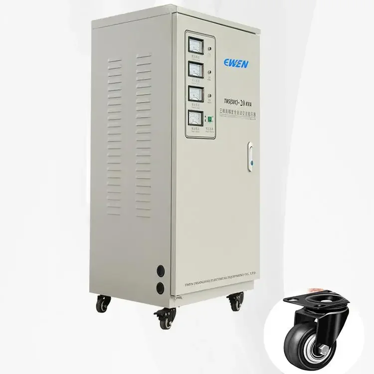 Вход 3-фазный стабилизатор напряжения сервопривода электричества 380 В 220 20000