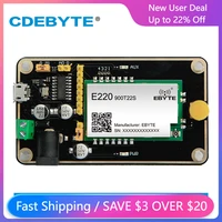 cdebyte llcc68 lora test board module 868mhz 915mhz test kit usb interface and antenna uart wireless module e220 900tbl 01