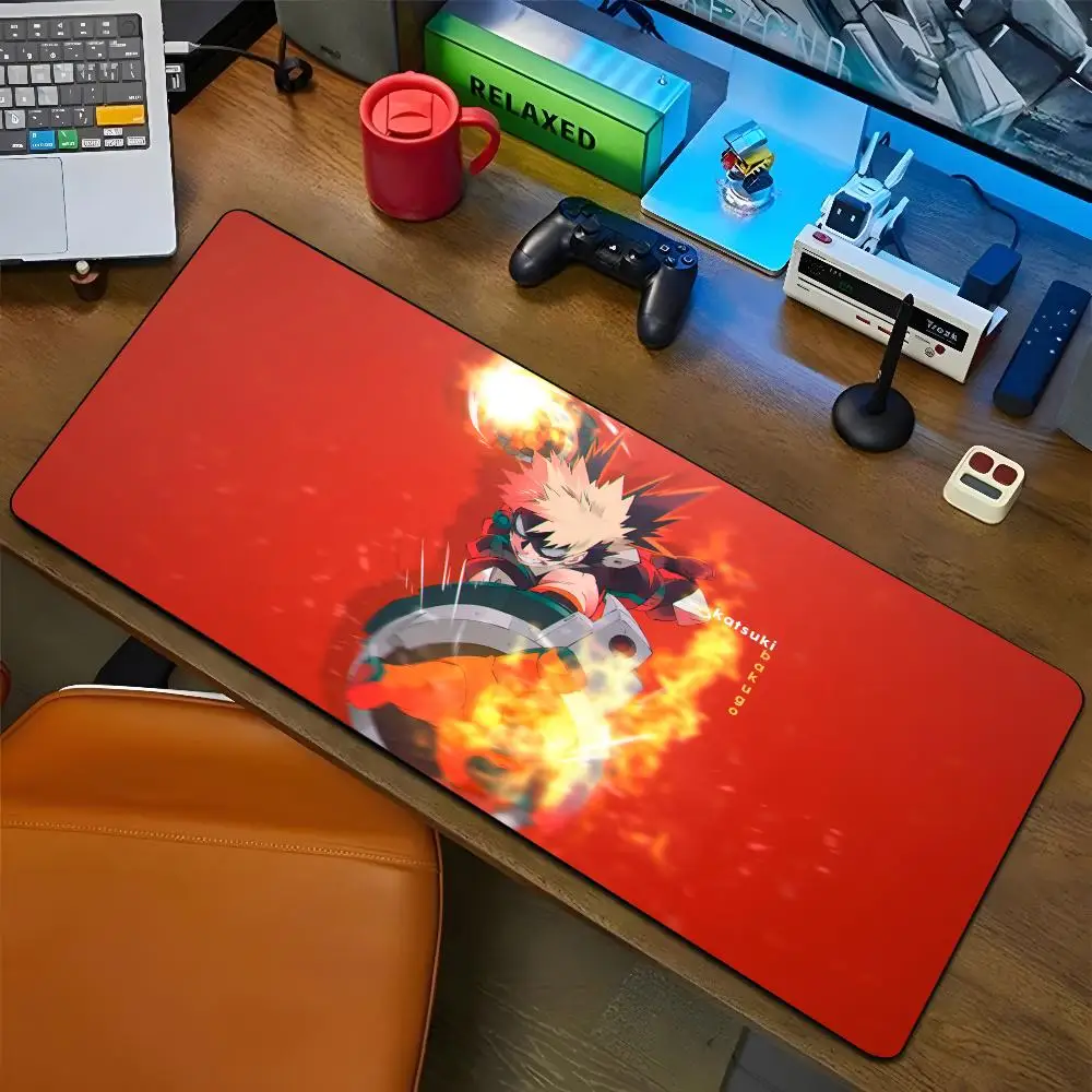 Коврик для мыши B-Bakugou K-Katsuki большой игровой коврик с мультяшным рисунком