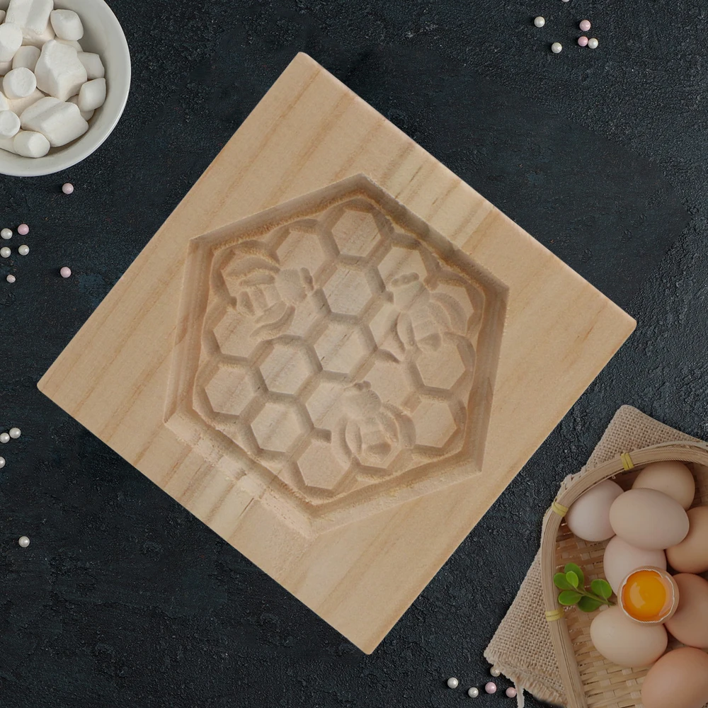 Деревянная форма для вырезания печенья домашняя имбирного торта инструмент