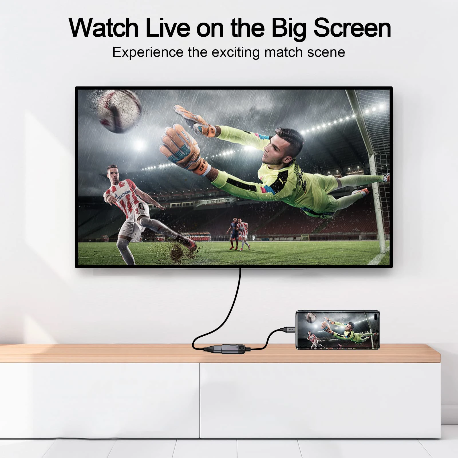 USB-концентратор Адаптер USB C к HDMI 4k при 30 Гц Тип HDMI-совместимому адаптеру 4K Display для