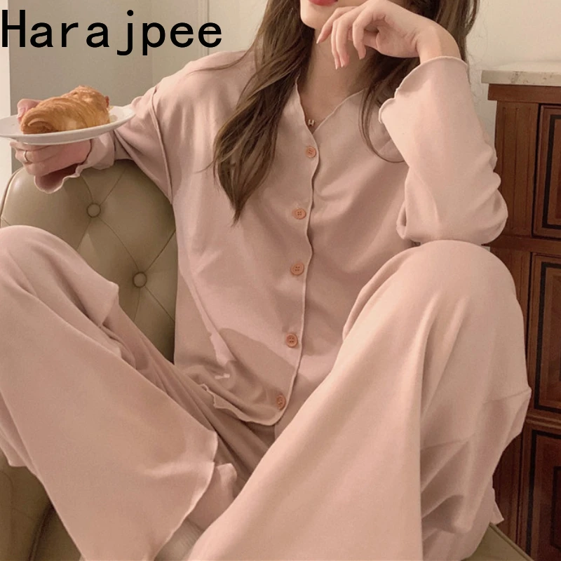 

Женская пижама с длинным рукавом, V-образным вырезом