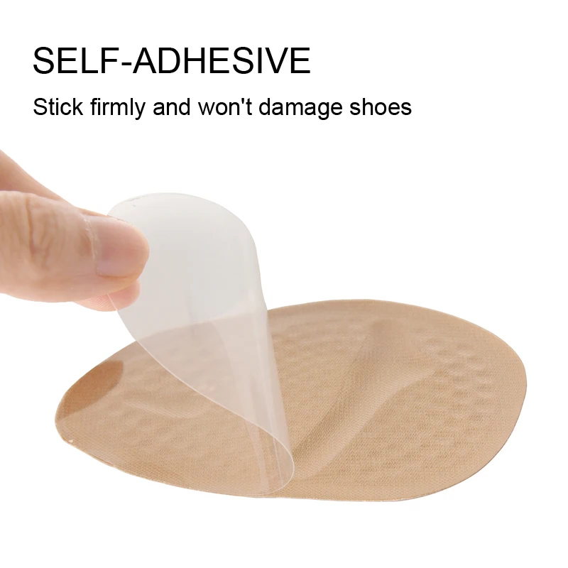 Forefoot Insert Pain Relief Half Size Shoe Pad for High Heels Women Slippers Sandals Anti-Slip Silicone Gel Insoles for Shoes