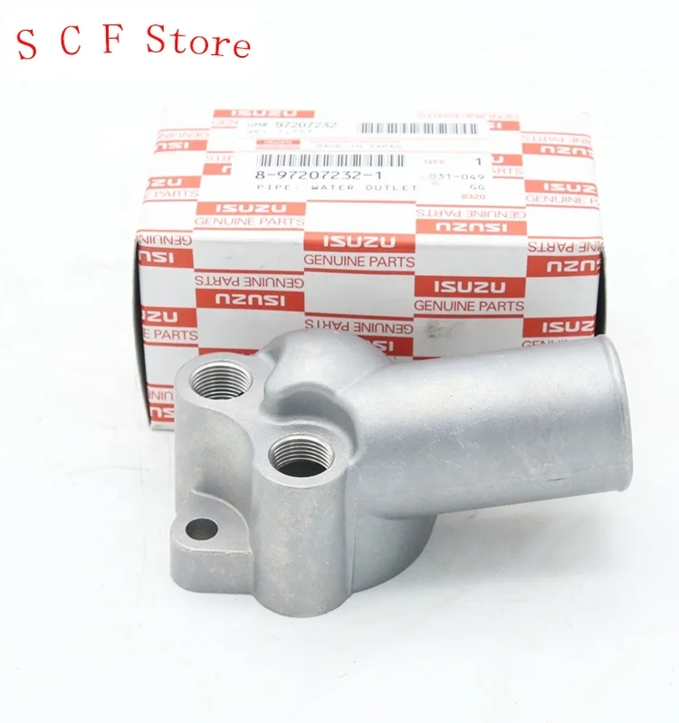 

Оригинальные автозапчасти 4JG1 4JG2 8-97207232-1 8972072321 труба термостата водяная розетка