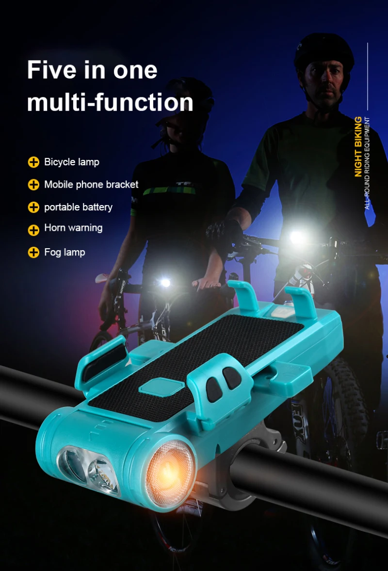

Велосипедное освещение, Велосипедное оборудование, многофункциональная задняя фара с звуковым сигналом, Аксессуары для велосипеда