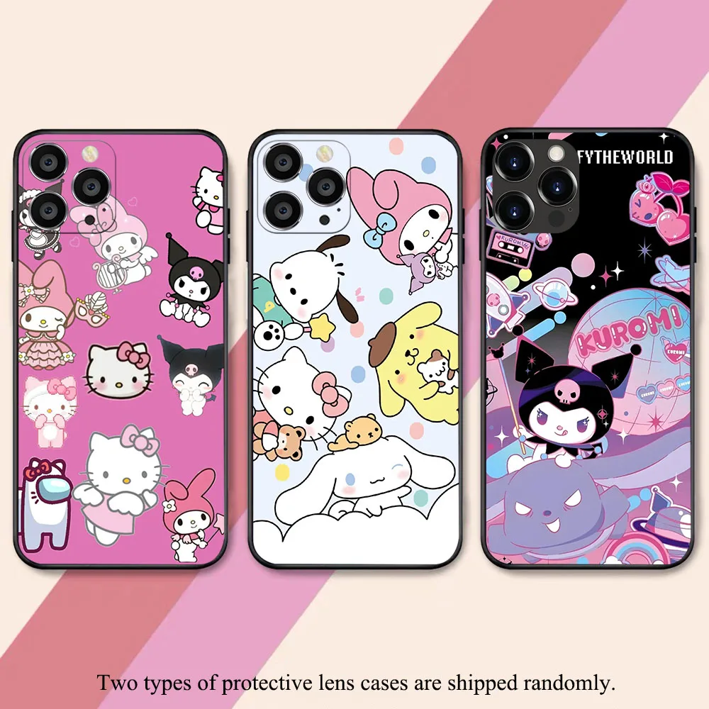 AK-22 Kuromi My Melody Soft чехол для VIVO Y3 Y3S Y15 Y17 Y19 Y5S Y20 Y81I V15 V20 V20i SE Y70 Y11 Y12 Pro
