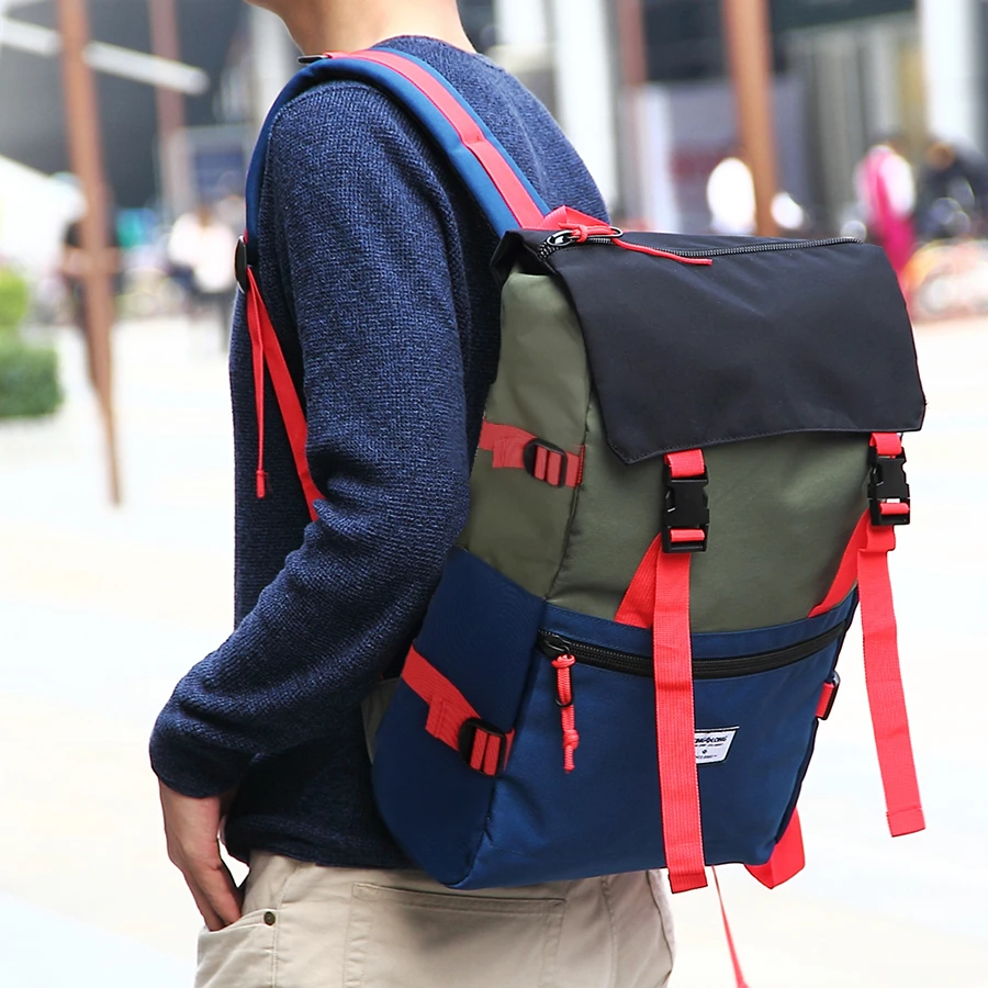 Водонепроницаемый рюкзак KINGSLONG многофункциональный вместительный модный