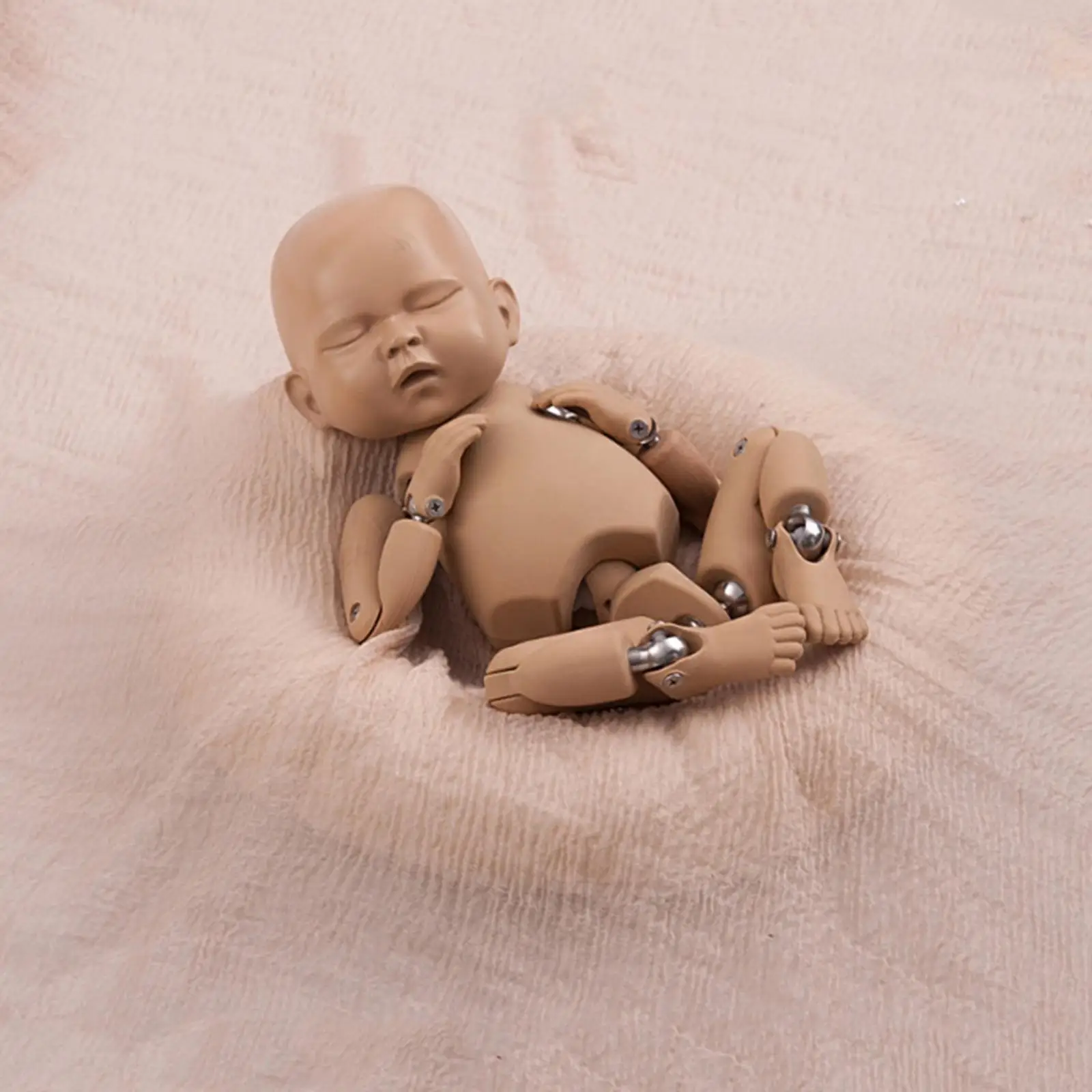 Newborn Photography Posing Pillow Photo Photoshoot Beige |