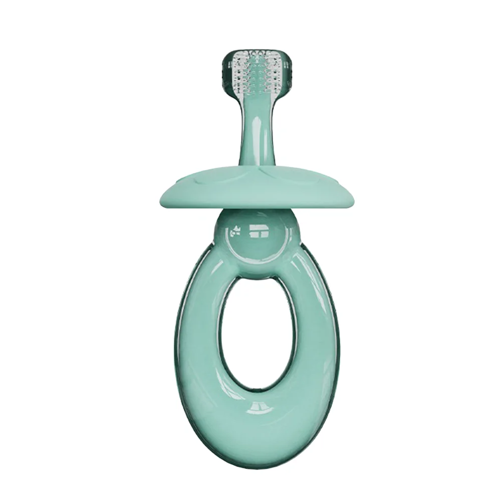 

Children Toothbrush Baby Training Toothbrush Silicone Kids Cleaning Toothbrush