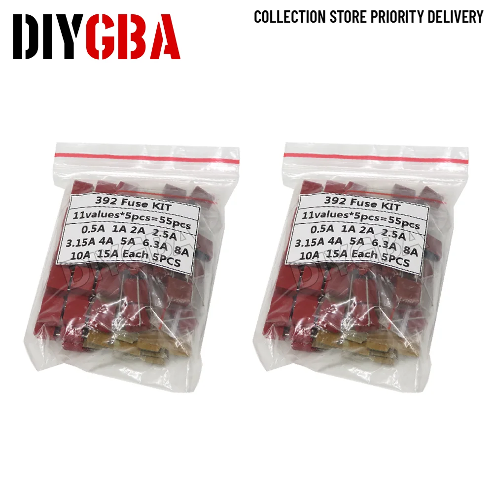 

Набор предохранителей DIYGBA 55 шт.