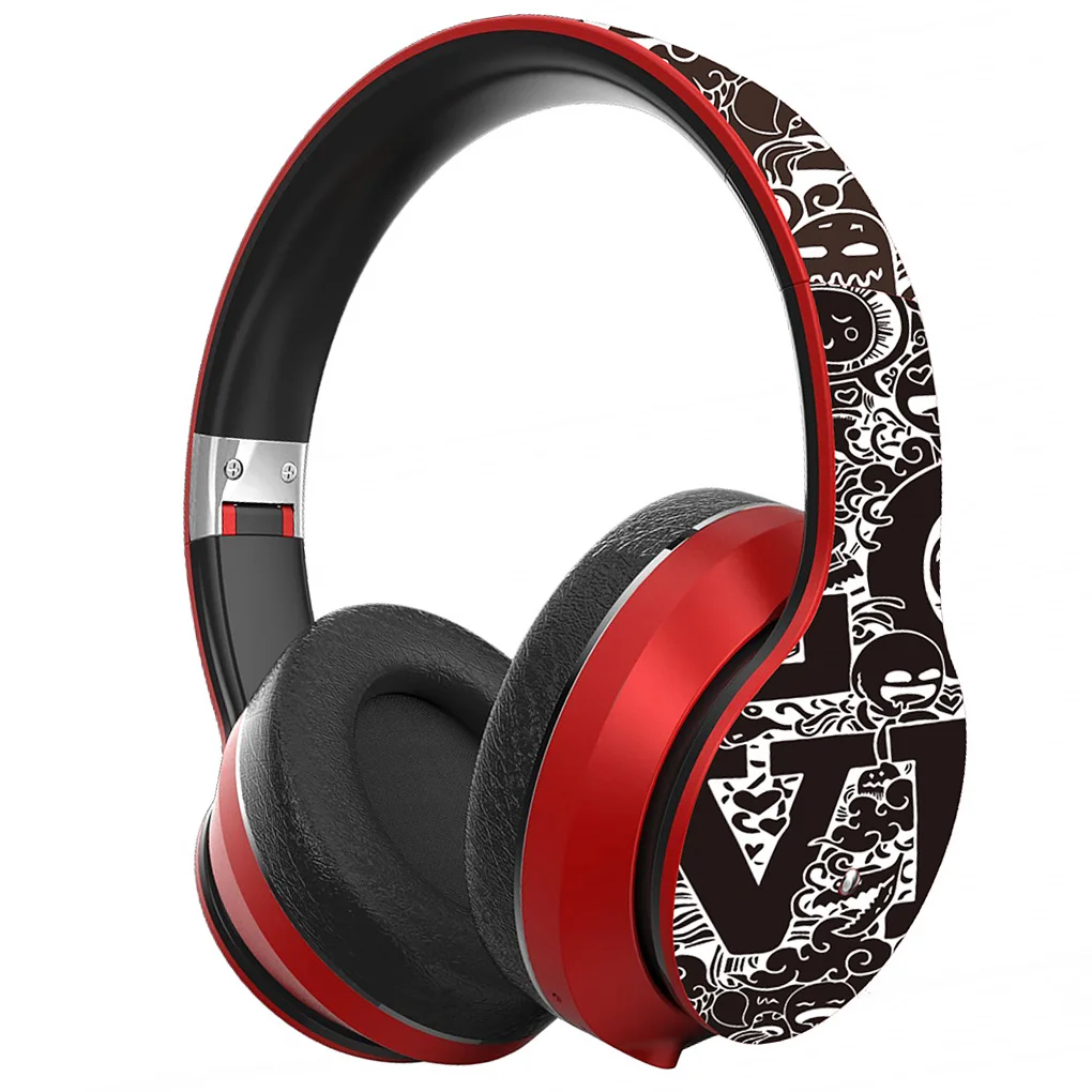 

Bluetooth беспроводная гарнитура граффити складные спортивные Игровые наушники для фотографий