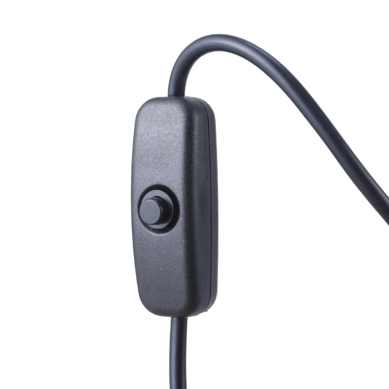 USB-папа на 5 5x2 1 мм штекерный зарядный кабель с переключателями для устройств В