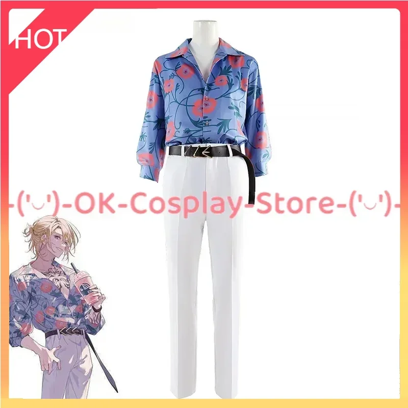 Косплей-костюм Luxiem Sakura Bloom Luca Kaneshiro униформа для Хэллоуина на заказ