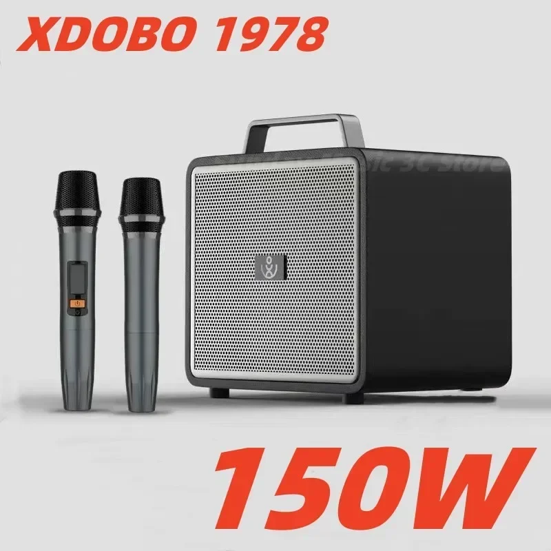 XDOBO Thunder 1978 наружная портативная Bluetooth 150 Вт Ультра Мощная караоке