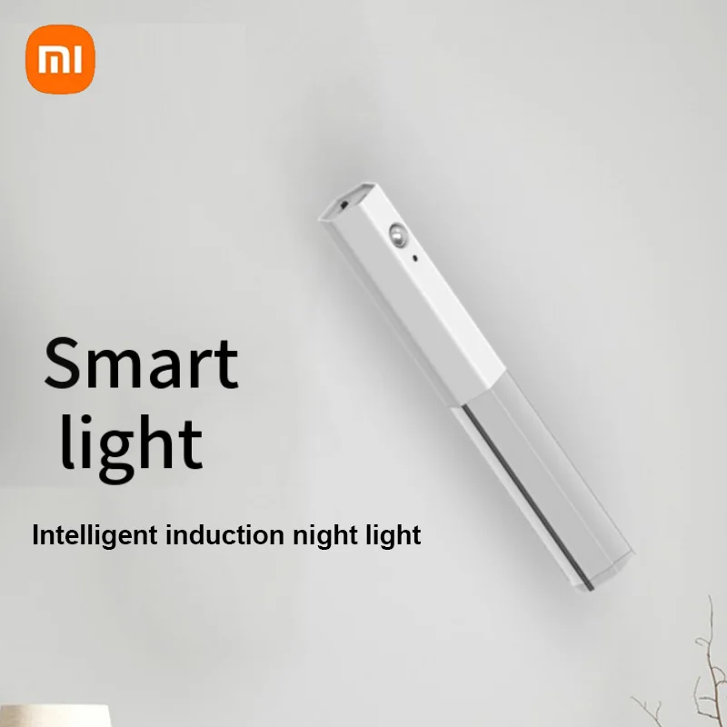 

Умный ночник Xiaomi с USB-зарядкой, Индукционная Беспроводная лампа с датчиком присутствия, умное теплое освещение для крыльца, буфета, коридора