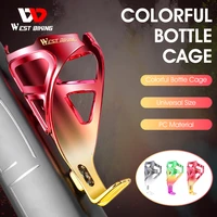 universal bicycle bottle cages cup holder colorful pc bike water bottle holder cycling rack riding equipment bicycle accessories