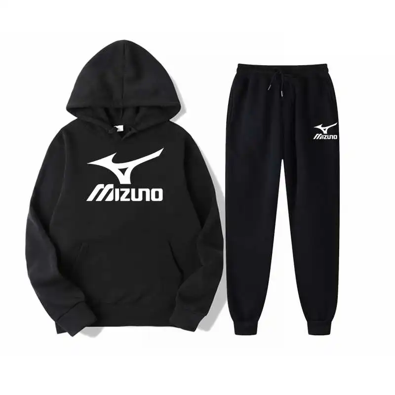 

Новинка 2023, 2 предмета, толстовка Mizuno + брючный костюм, спортивная одежда, модная брендовая спортивная одежда, модная спортивная одежда для м...