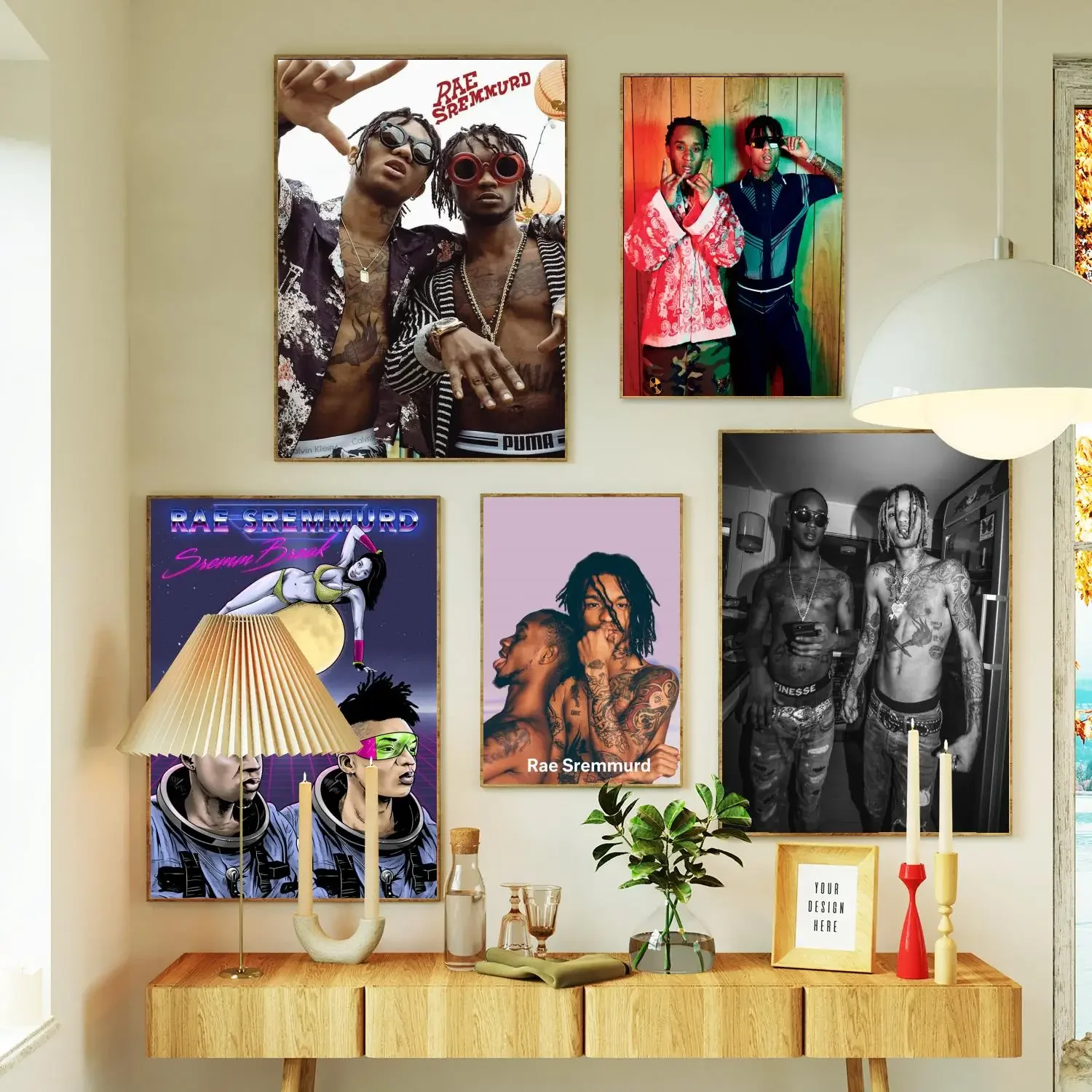 Rae sremmurd певец плакат принты настенная живопись на холсте для современной семьи