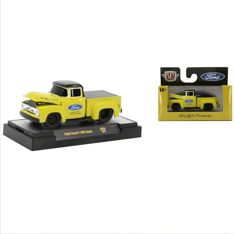 M2 Machines 1/64 1956 Ford F-100 Truck Alloy car model toy rare collection