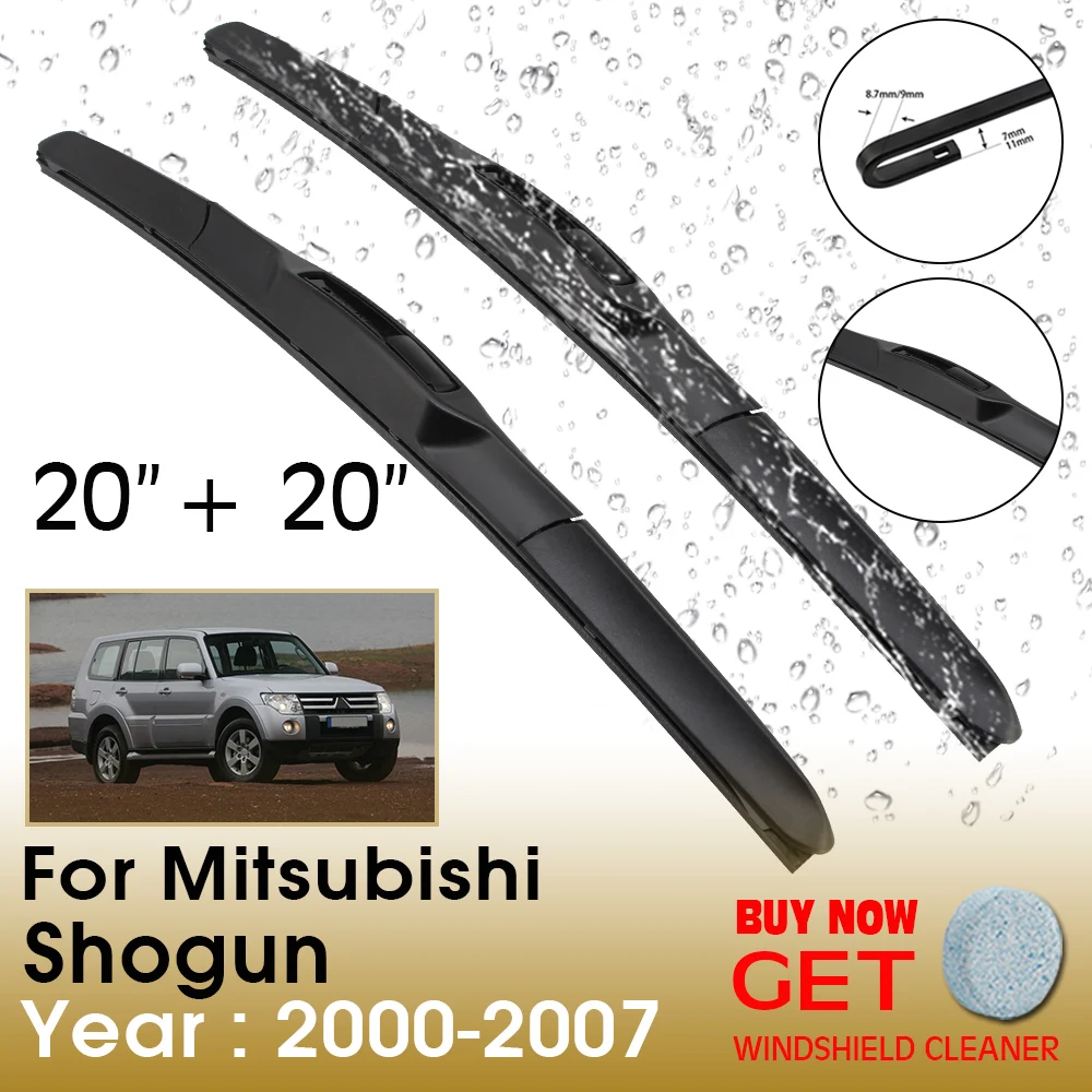 

Щетка стеклоочистителя для Mitsubishi Shogun, 20 + 20 дюймов, 2000-2007
