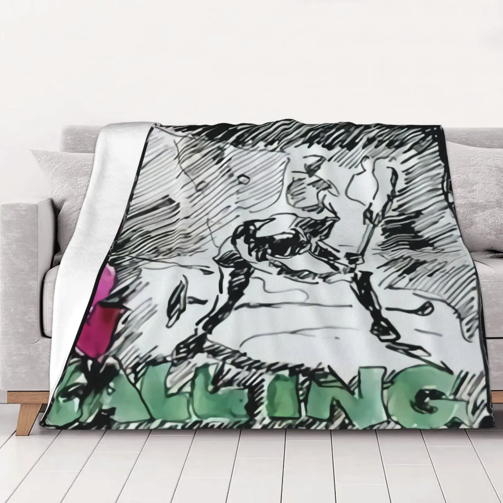 

The Clash London Calling English Band Double Bed Bedspread In The Bedroom On The Bed For Double Bed Sofa Cover