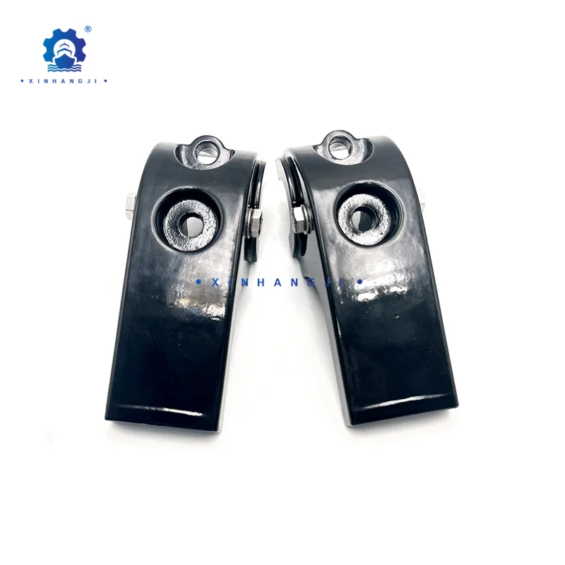 350Q61401-0 (R) и 350Q61402-1 (L) Монтажный кронштейн для подвесного двигателя Tohatsu 2T 18HP M15B2 M18C2