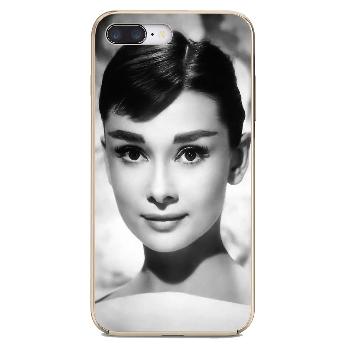 For Samsung Galaxy Note 3 4 5 8 9 10 S3 S4 S5 Mini S6 S7 Edge S8 S9 Plus Soft TPU Phone Case legend Lady star Audrey Hepburn