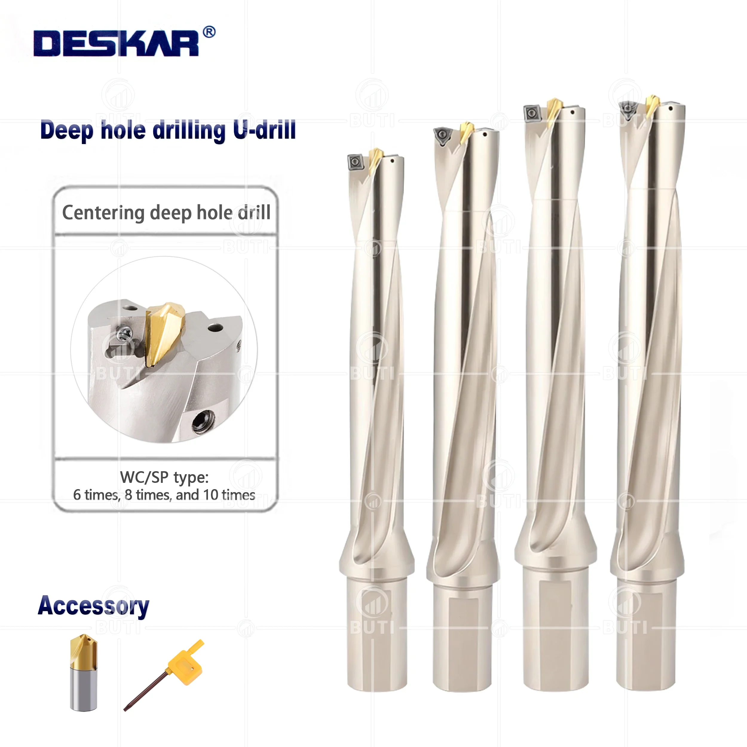 

WC SP Серия Удлиненное сверло для глубоких отверстий 6D 8D 10D