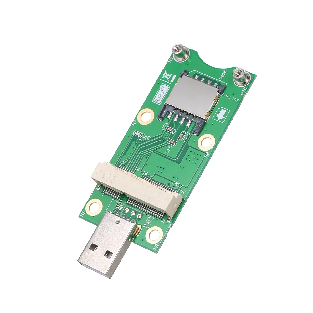 Mini PCI-E to USB with SIM Card WWAN Adapter Card 3G/4G Module