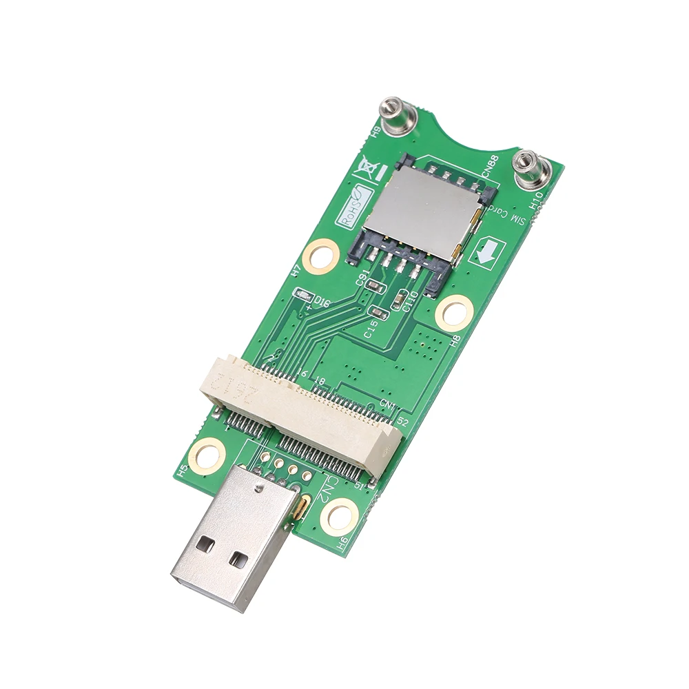

Mini PCI-E to USB with SIM Card WWAN Adapter Card 3G/4G Module