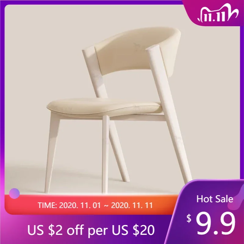 

Accent Cafe Dining Chair Kitchen White Mobile Vanity Luxury Salon Dining Chair Cute Party Events Silla Comedor Garden Furniture