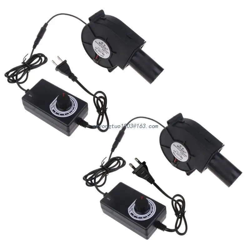 

DC12V 9733 BBQ Fan Barbecue Heating Stove Blower Cooking Grill Fan Adjustable