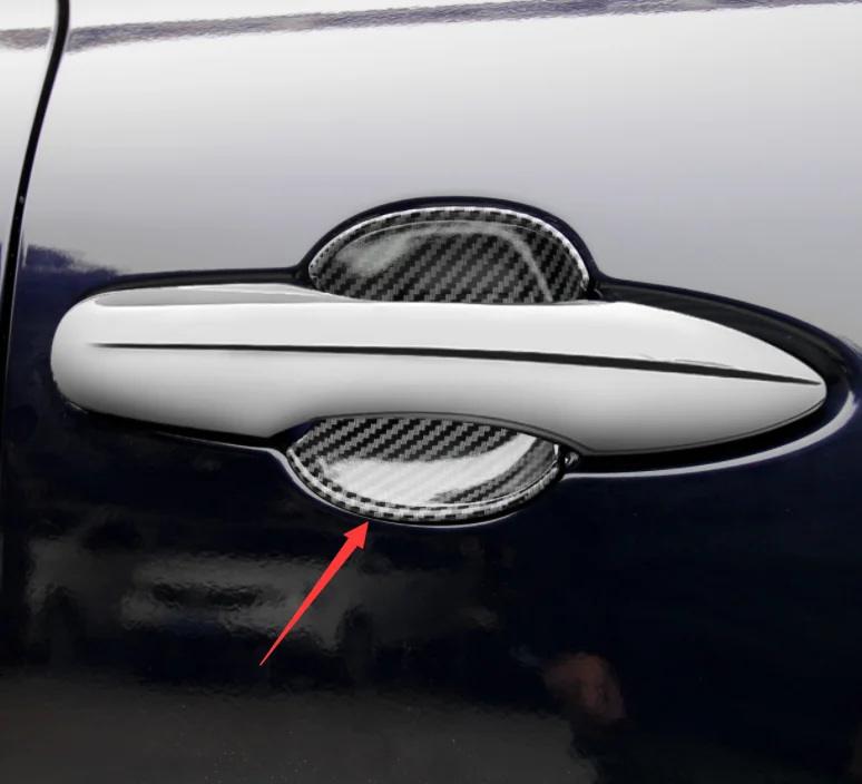 

For Toyota Harrier Venza 2020 2021 2022 ABS Chrome Side Door Handle Cover Trims Car Decoration Exterior Styling Accessories