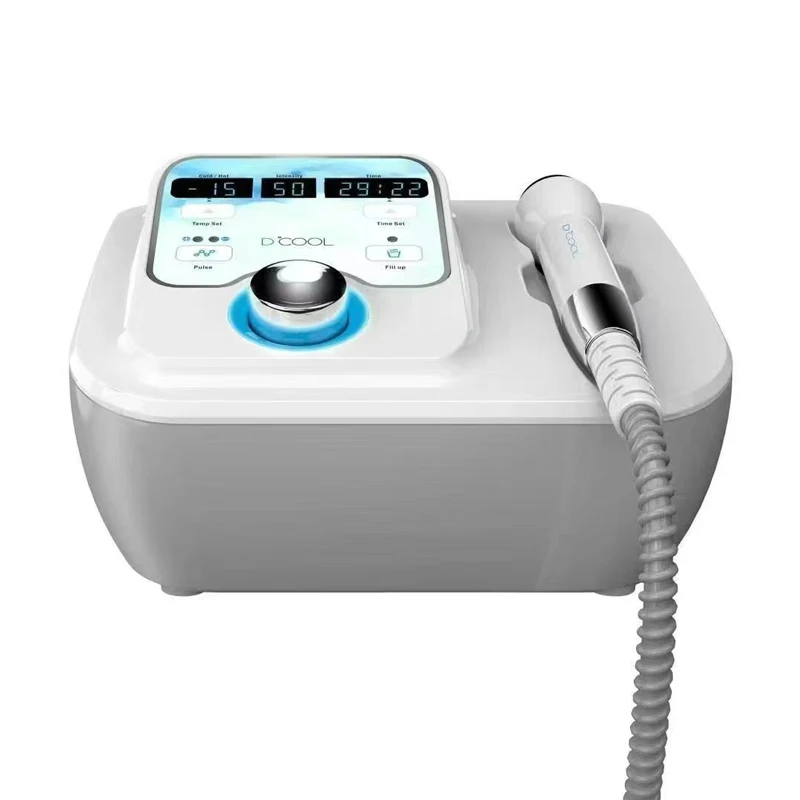 

Hot Cold Hammer RF Electroporation Machine No Needle Mesapy Therapy Dark Circles Skin Rejuvenation No-needle Mesapy Device