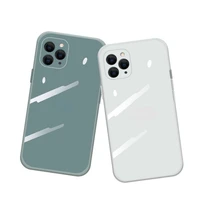 tempered liquid glass phone case for iphone 13 12 11 pro max xs max xr x 8 7 plus soft edge silicone back cover
