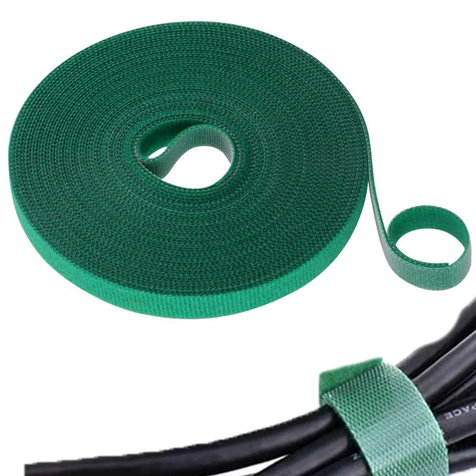 

Plant Ties For Support Reusable Nylon Plant Tie Strap 3m/118.1in Plant Climbing Ties Supports For Small Plant Flower Vegetable