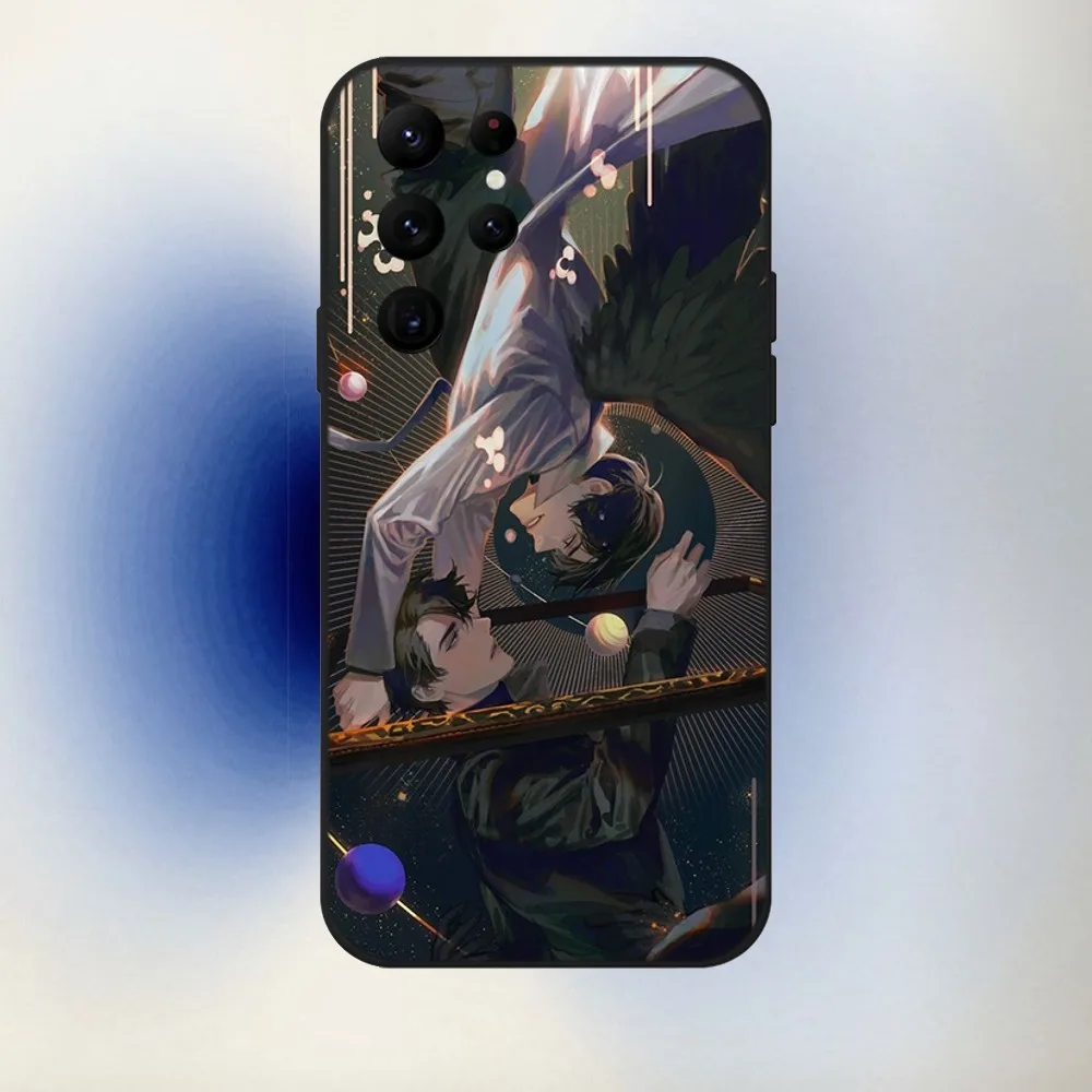 O-Omniscient Reader Viewpoint Phone Case For Samsung S24 23 22 30 21 10 9 Ultra Plus Lite FE 5G Black Soft