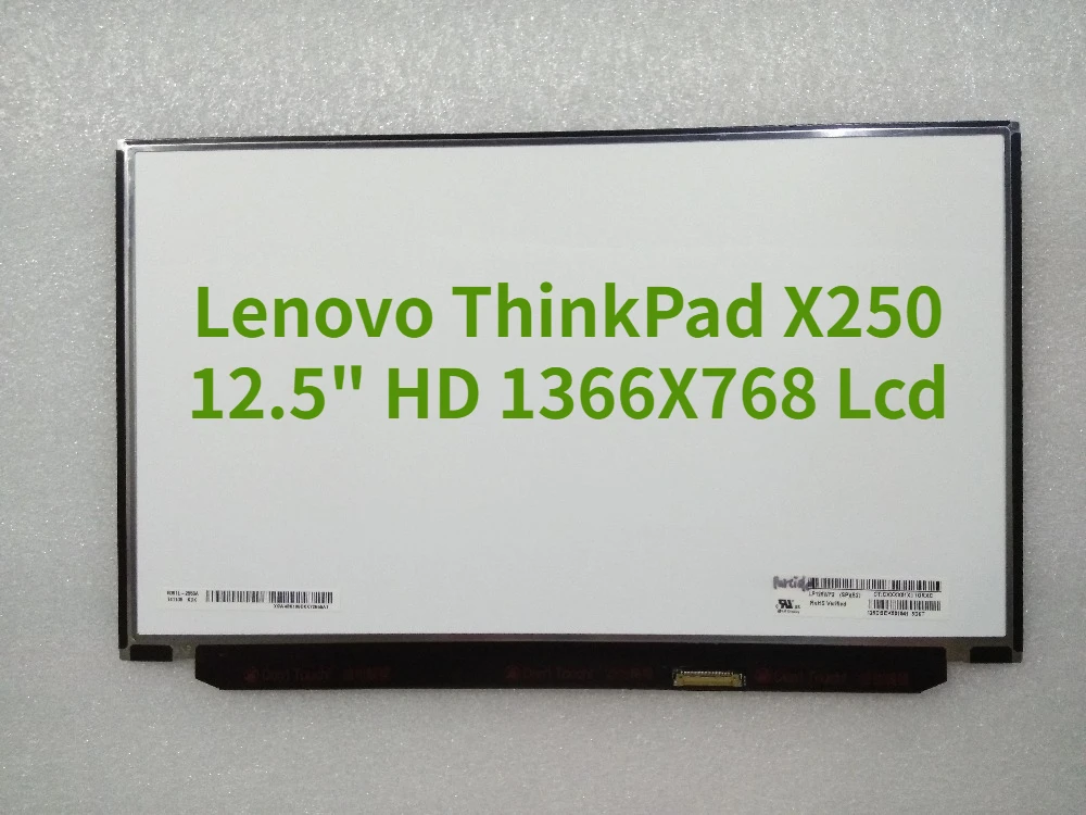 

Laptop Matrix for Lenovo ThinkPad X250 12.5" HD 1366X768 Lcd screen Fru P/N 00HN889 00NY403 04X1765 Non touch Panel Replacement
